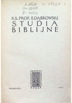 Studia biblijne