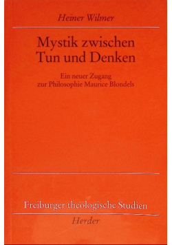 Mystik zwischen Tun und Denken