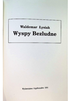 Wyspy bezludne