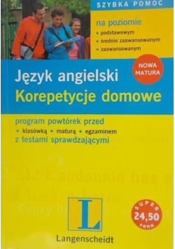 Język angielski korepetycje domowe