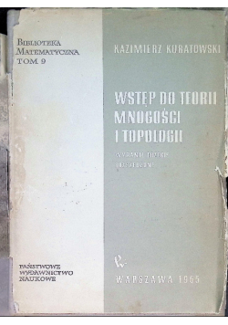 Wstęp do teorii mnogości i topologii