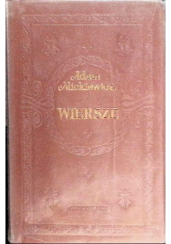 Mickiewicz wiersze