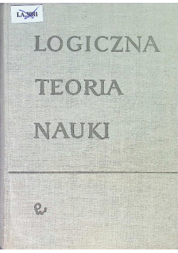 Logiczna teoria nauki