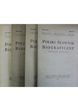 Polski Słownik Biograficzny Tom XXIX Zeszyt 120 do 123