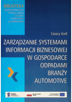 Zarządzanie systemami informacji biznesowej w gospodarce odpadami branży automotive