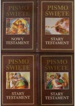 Pismo Święte Tom 1 do 4