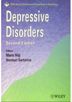 Depressive Disorders Volume 1