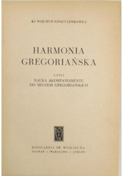 Harmonia gregoriańska