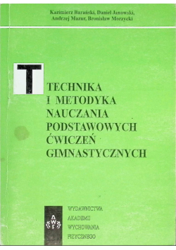Technika wykonania i metodyka nauczania podstawowych ćwiczeń gimnastycznych