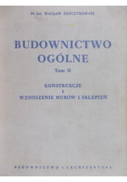 Budownictwo ogólne Tom II