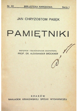 Pamiętniki 1924 r.