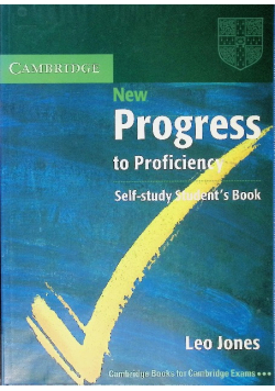 New Progress to Proficiency  Self study Student's Book