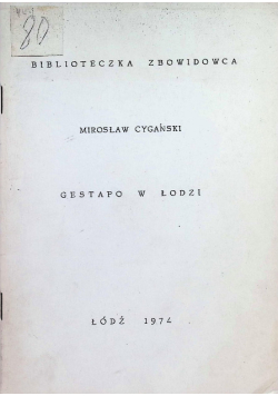 Gestapo w łodzi