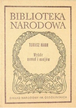 Mann Wybór nowel i esejów