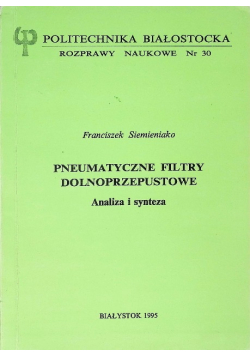 Pneumatyczne filtry dolnoprzepustowe