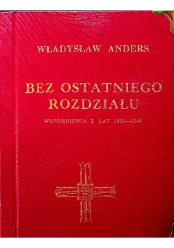 Bez ostatniego rozdziału