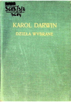 Darwin Dzieła wybrane Tom II