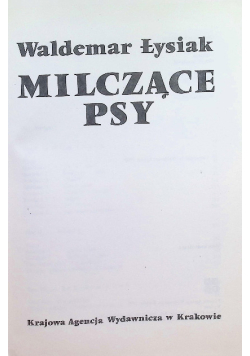 Milczące psy
