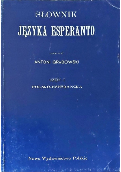 Słownik języka Esperanto