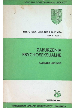 Zaburzenia psychoseksualne Tom 61
