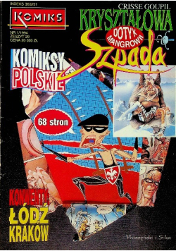 Komiks nr 1 / 1994 zeszyt 29 Kryształowa Szpada