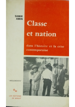 Classe et nation