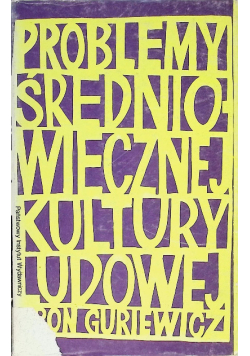 Problemy Średniowiecznej Kultury Ludowej