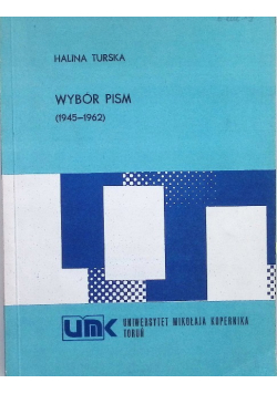 Wybór pism (1945 - 1962)