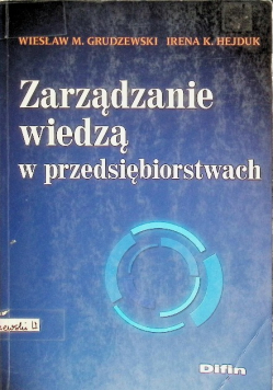 Zarządzanie wiedzą w przedsiębiorstwach