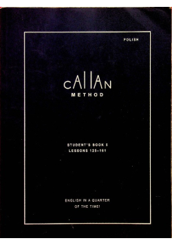Callan Method Student's Book 5 Lessons 125-161