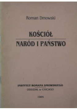 Kościół naród i państwo