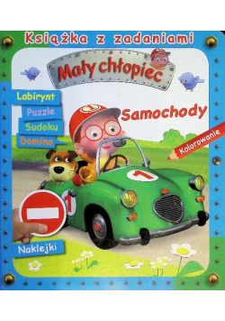Mały chłopiec. Książka z zadaniami. Samochody
