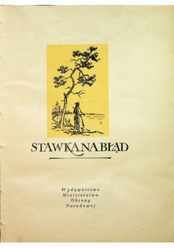 Stawka na błąd