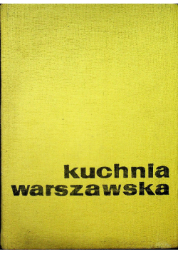 Kuchnia warszawska