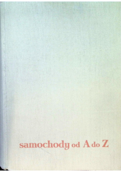Samochody od A do Z