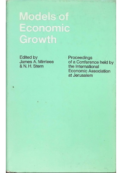 Models of Economic Growth
