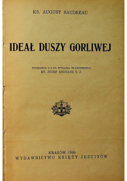 Ideał duszy gorliwej 1936 r.