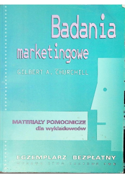 Badania marketingowe