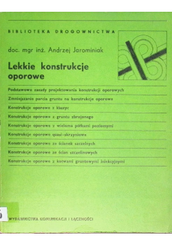 Lekkie konstrukcje oporowe