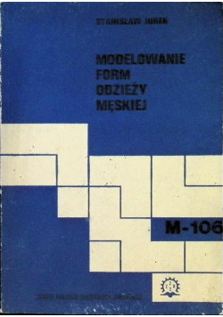 Modelowanie form odzieży męskiej M - 106