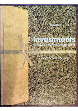 Investments: Analysis and Management