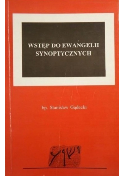 Wstęp do Ewangelii Synoptycznych