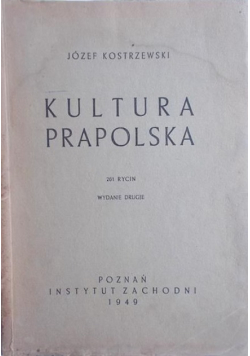 Kultura prapolska 1949 r.