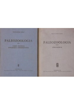 Paleozoologia Tom 1 i 2