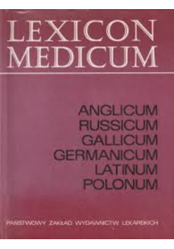 Lexicon medicum