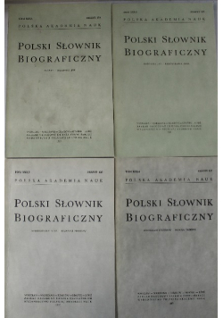 Polski słownik biograficzny Tom XXX Zeszyt 1 do 4