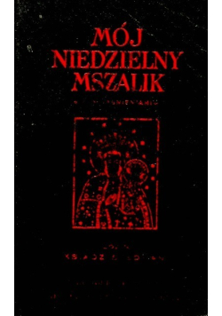 Mój niedzielny mszalik 1940 r.