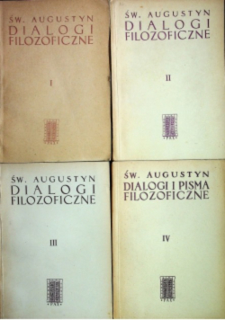 Dialogi i pisma filozoficzne Tom I do IV