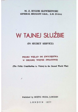 W tajnej służbie