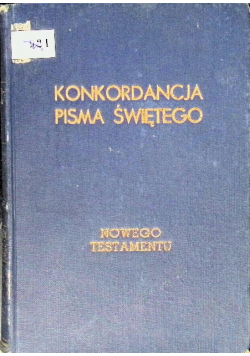 Konkordacja Pisma Świętego Nowego Testamentu